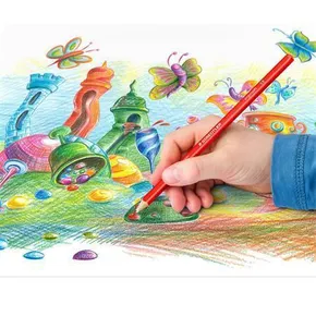 Kredki kolorowe "Ergo Soft", 12 kolorów, trójkątne, STAEDTLER